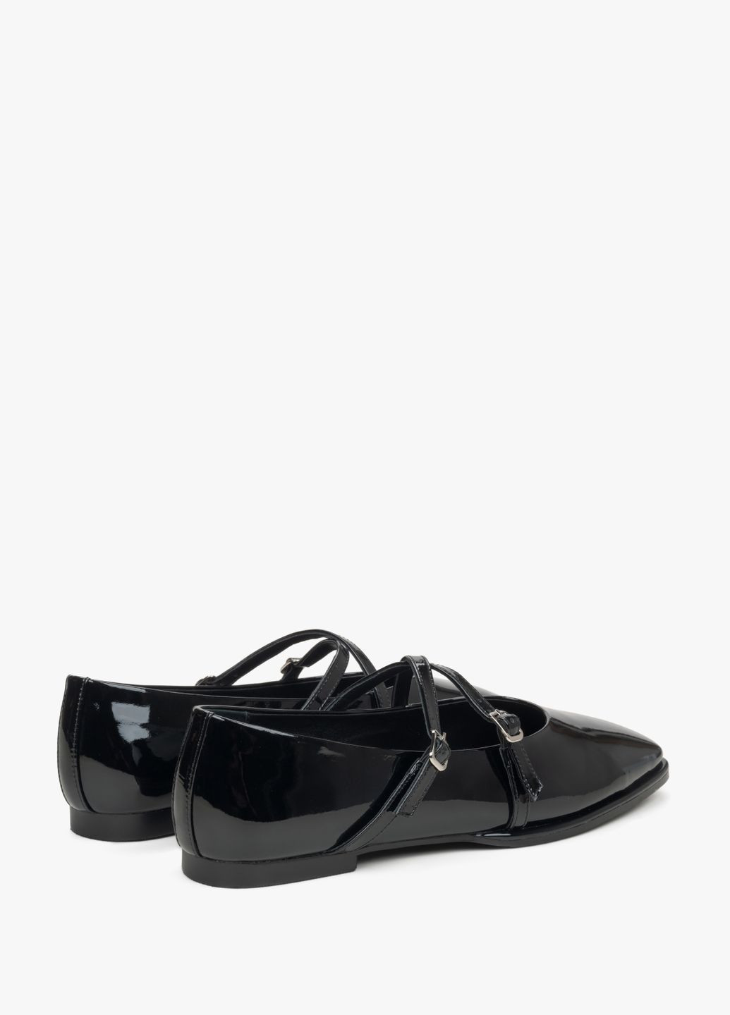 Женские балетки, цвет черный Estro | чёрные (323529005)