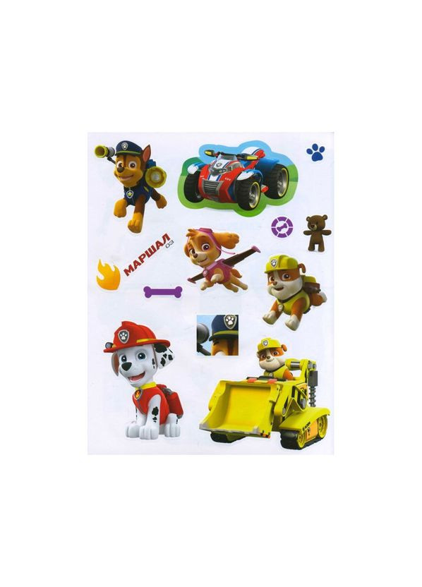 Книга с наклейками Щенячий патруль Команда щенят Ранок 192002 Укр Ranok Creative (311291223)