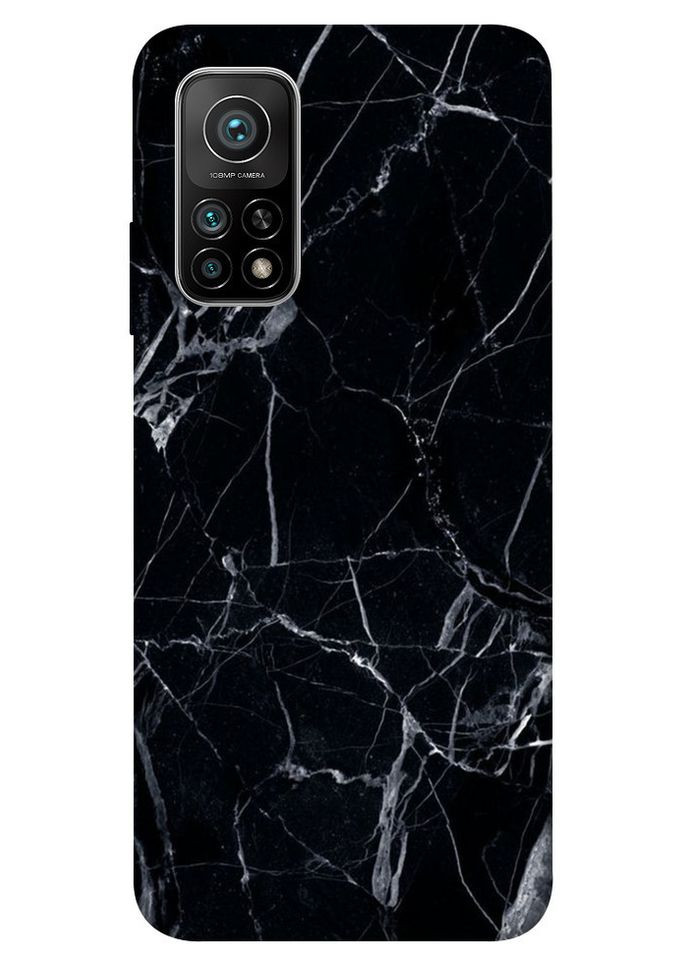 Чехол с принтом для Xiaomi Mi 10T/на Ксеми, сяомые, ксиомы мы 10т Черный мрамор 3 No Brand (339061643)