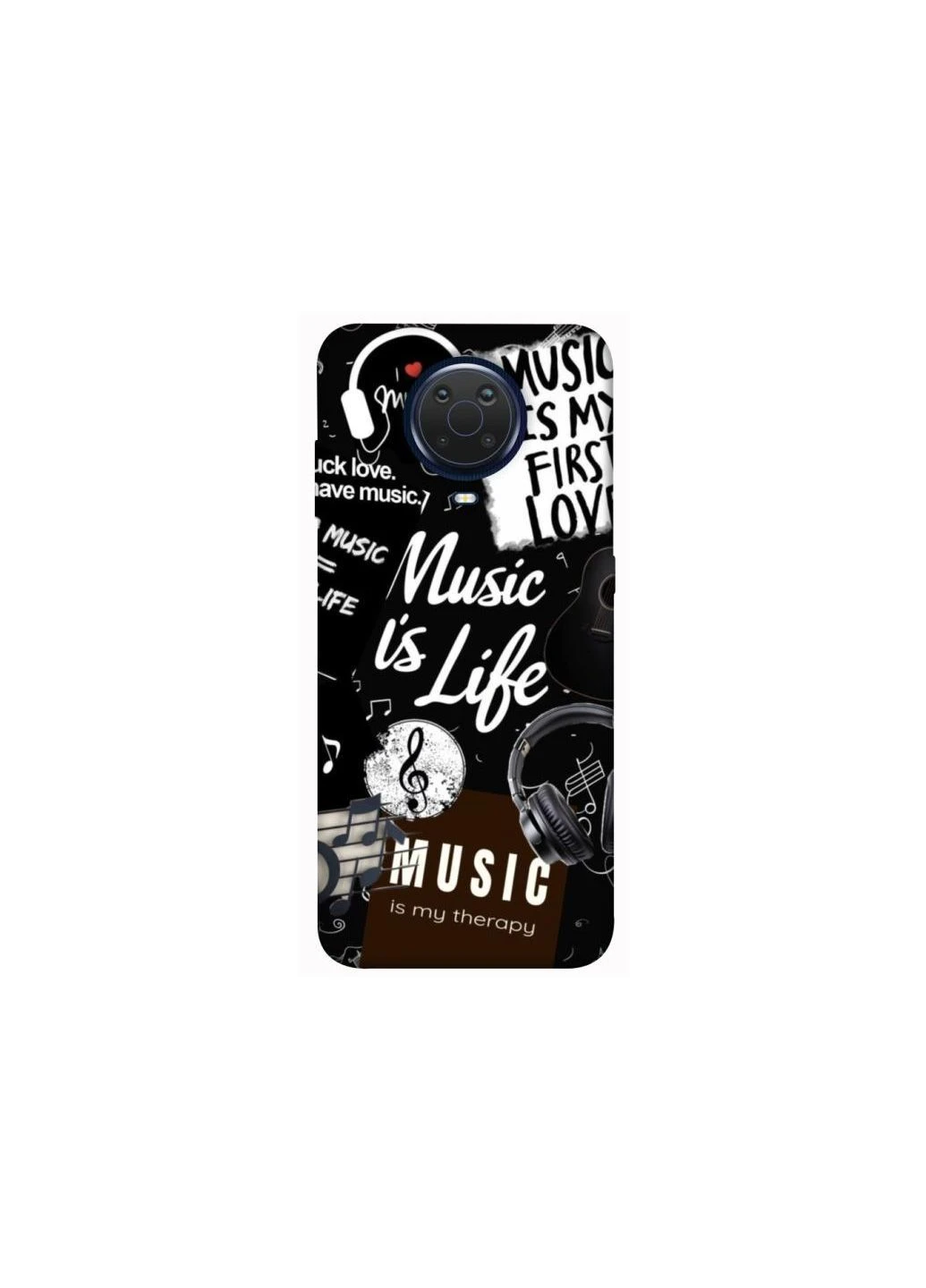 Чохол на Nokia G20 / G10 / 6.3 Music is Life Frontalka (363878095)