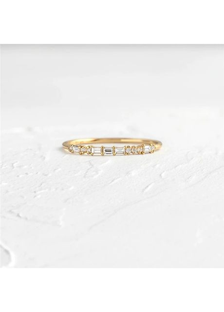 Срібне кільце паве в позолоті 56 Kabluchka (355344107)