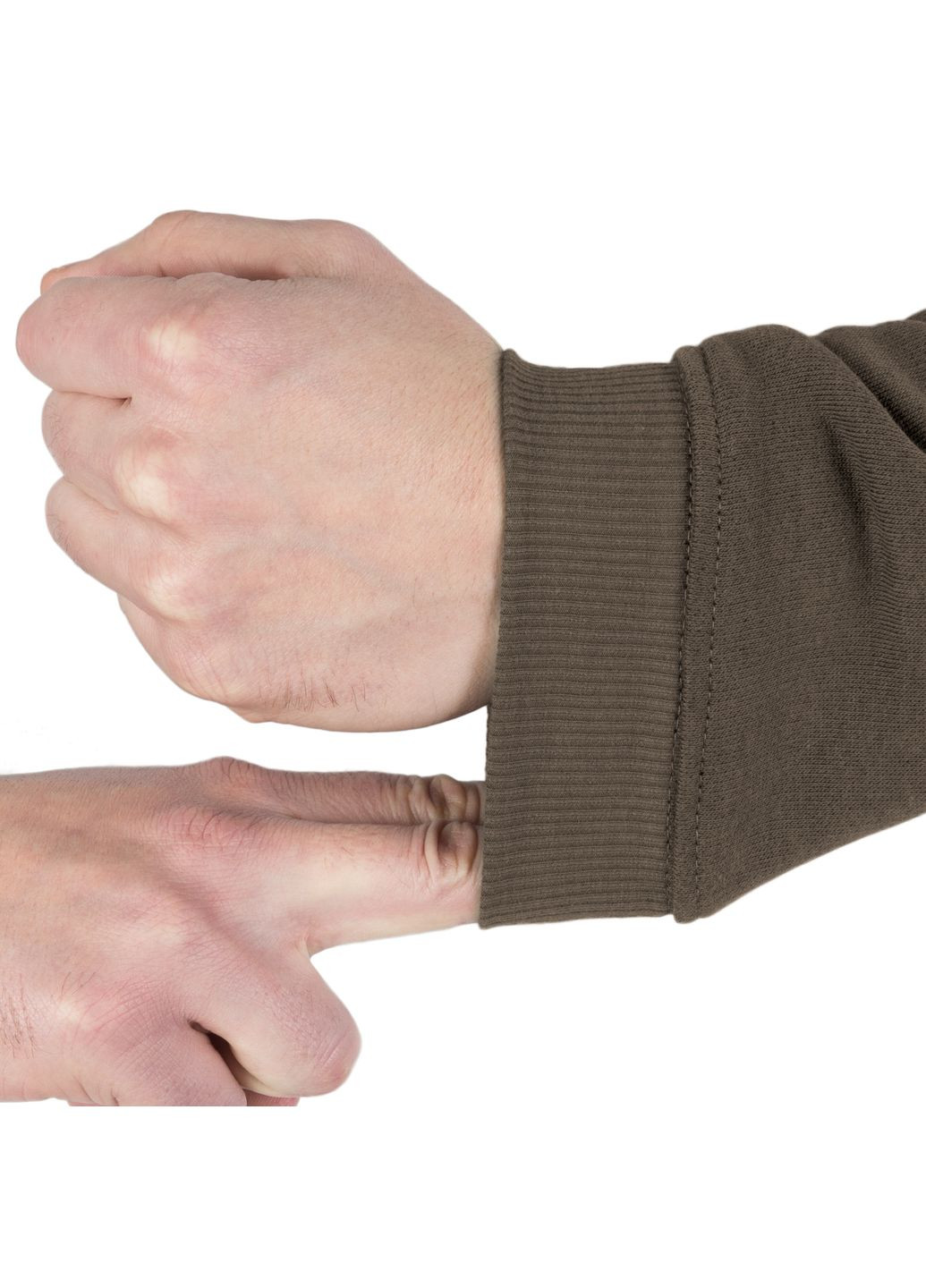 Світшот зимовий Тризуб Logo Brown P1G (315823284)