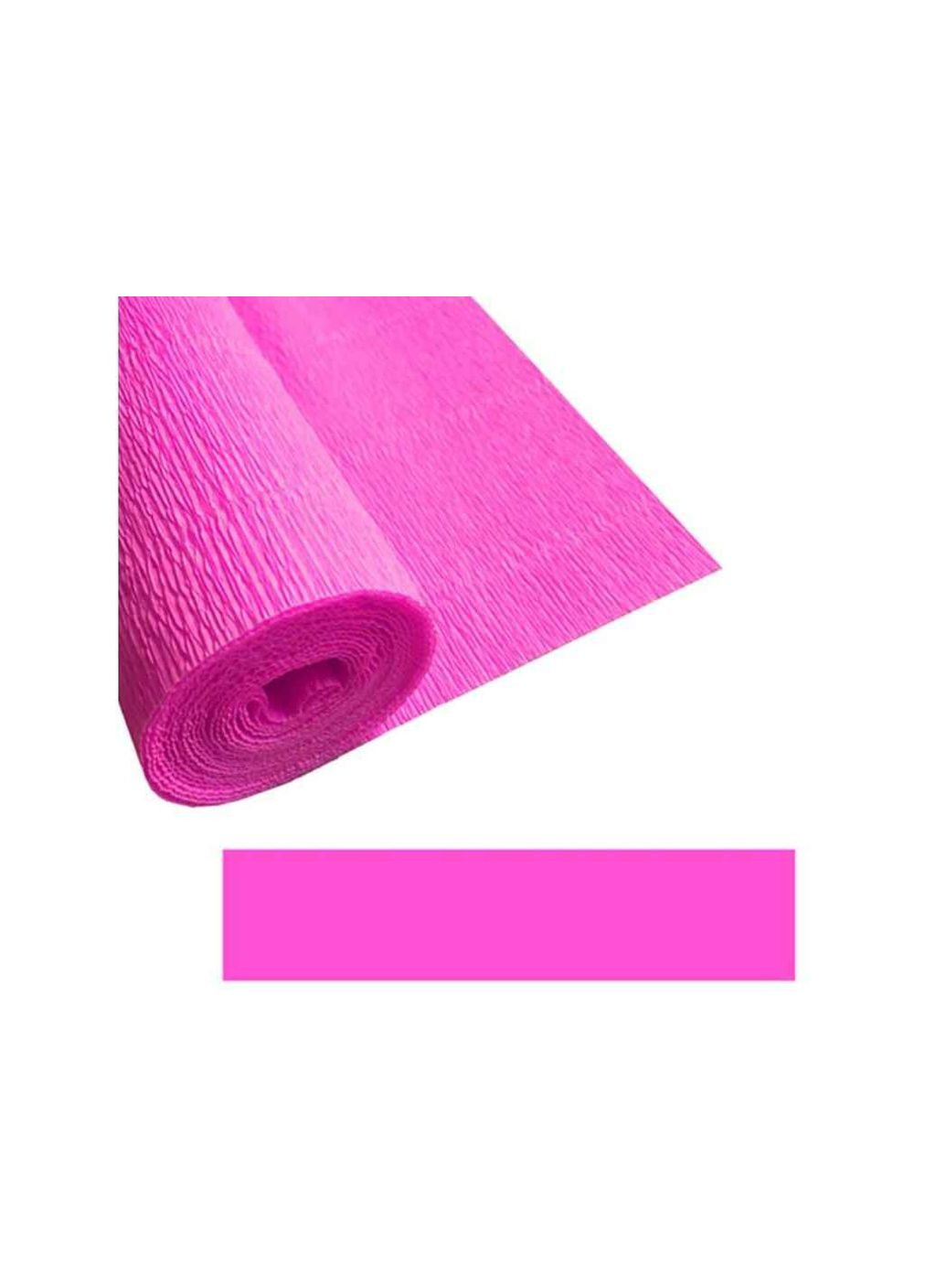 Креп-бумага неон розовая 50*200см 25г/м2 ST02309 ТМ Stenson (342126943)