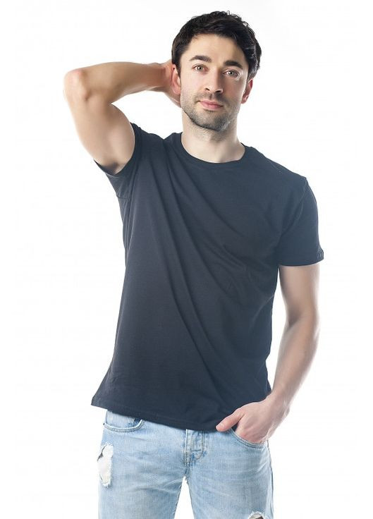 Черная футболка больших размеров плотная, футболка больших размеров красная, 3хл No Brand Футболка