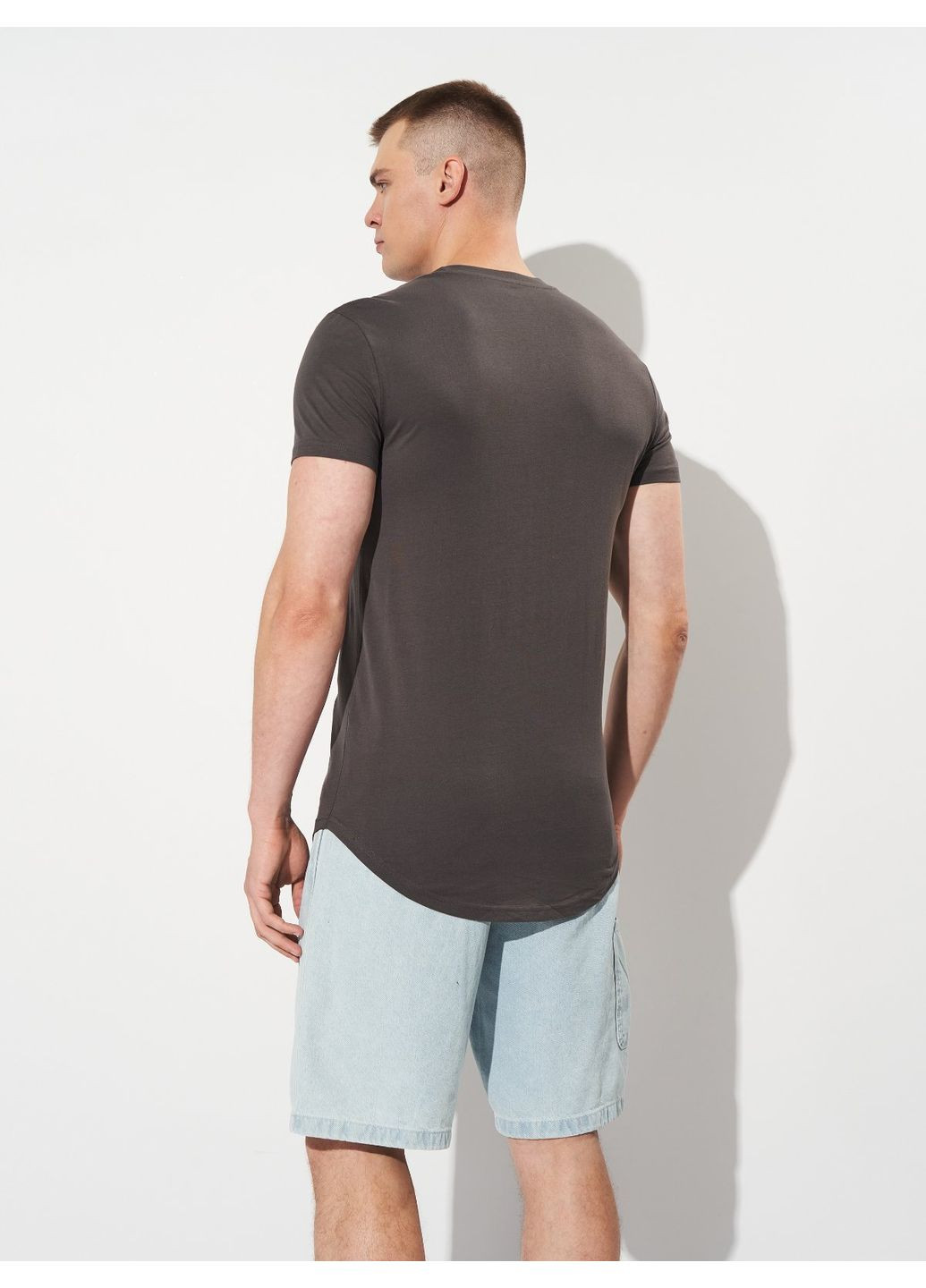 Темно-сіра футболка H&M