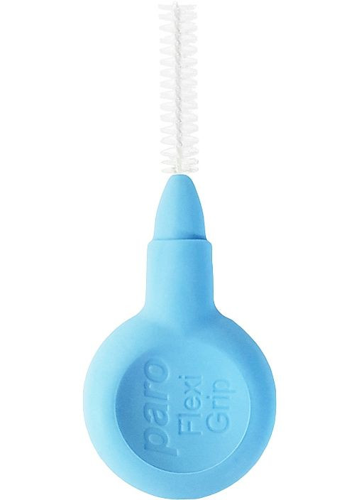 Міжзубні щітки тонкі, 3,8 мм, 4 шт., блакитні Flexi Grip 4шт (1128706-31101242) Paro Swiss (368667676)