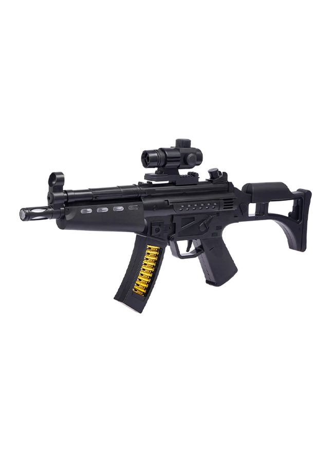 Автомат светло-звуковой MP5 цвет черный CB-00236718 Zipp Toys (319321698)
