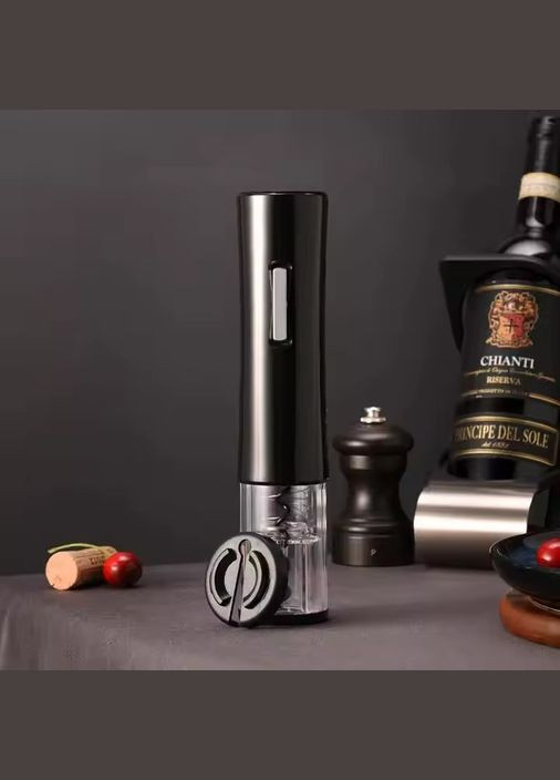 Штопор электрический на батарейках автоматический для вина электроштопор портативный прозрачный No Brand (346533713)