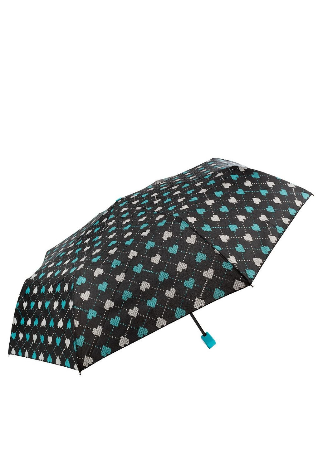Жіноча складна парасолька механічна BARBARA VEE (282594657)