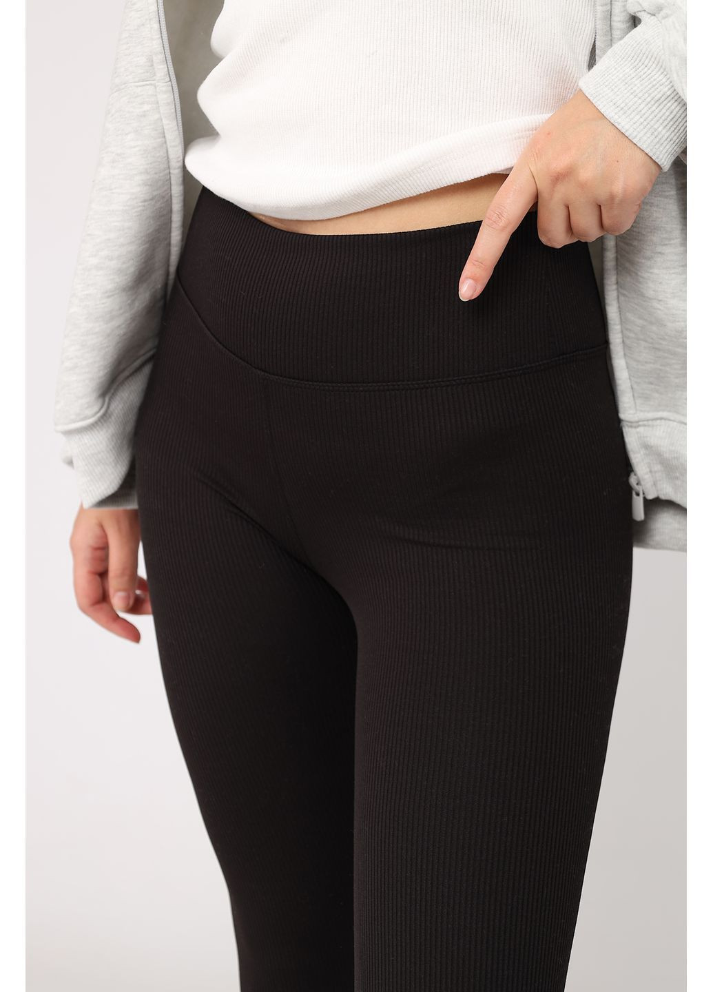 Лосины женские цвет черный CB-00286508 Yuki (366421881)