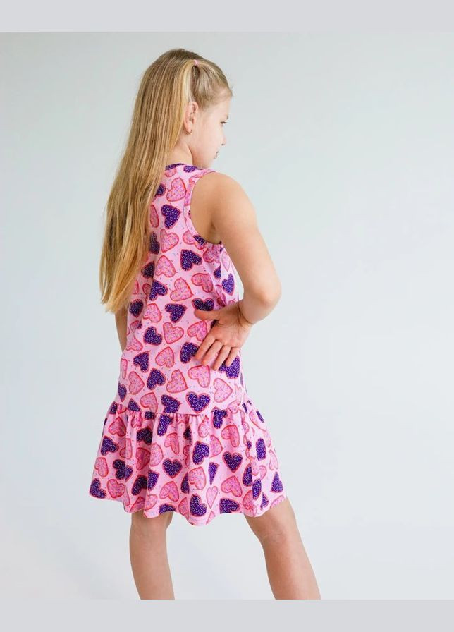 Розовое платье для девочки hc (h001-6207-043) No Brand (293151889)