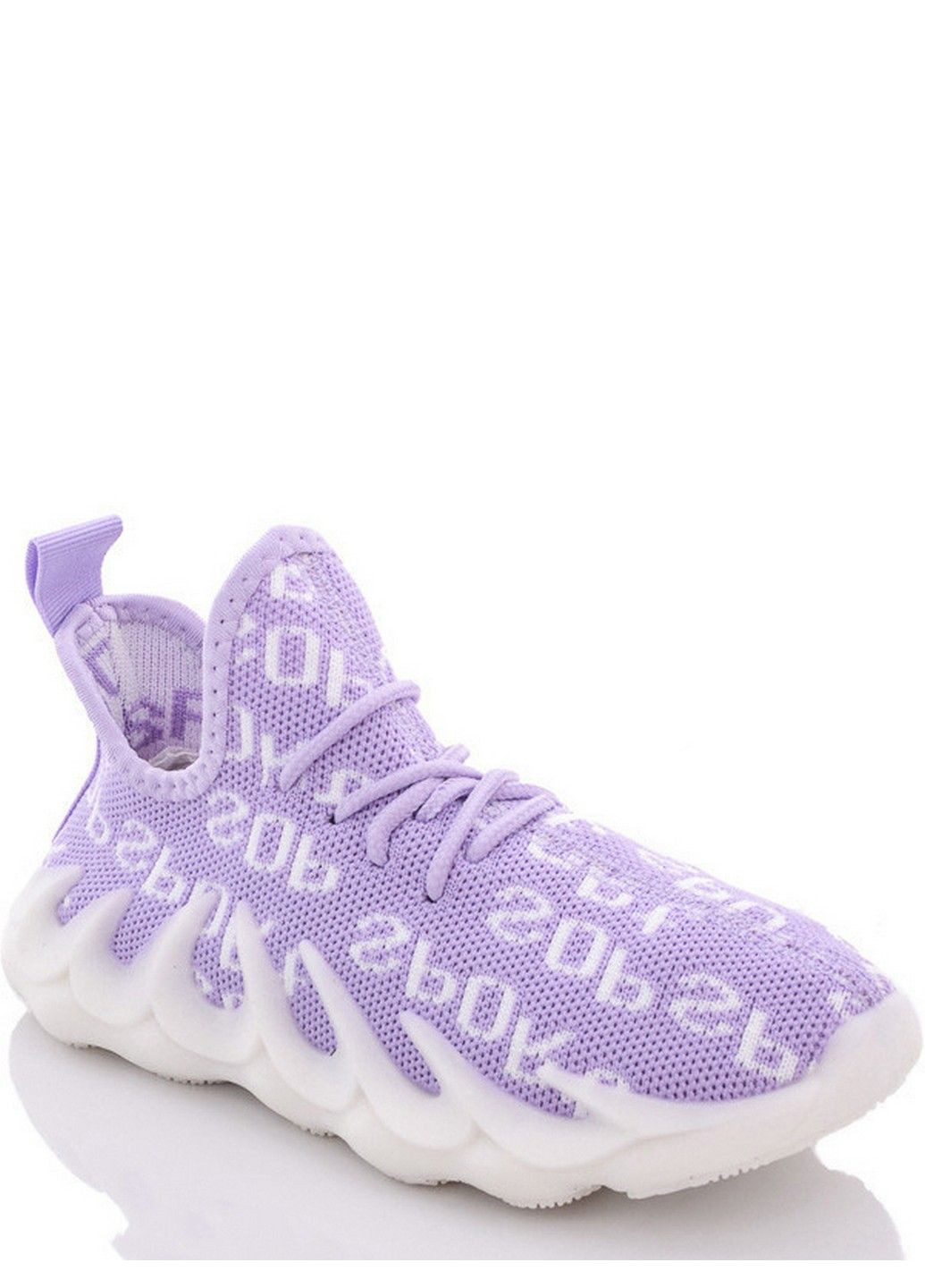 Фиолетовые всесезонные текстильные кроссовки dh89-2a Paliament