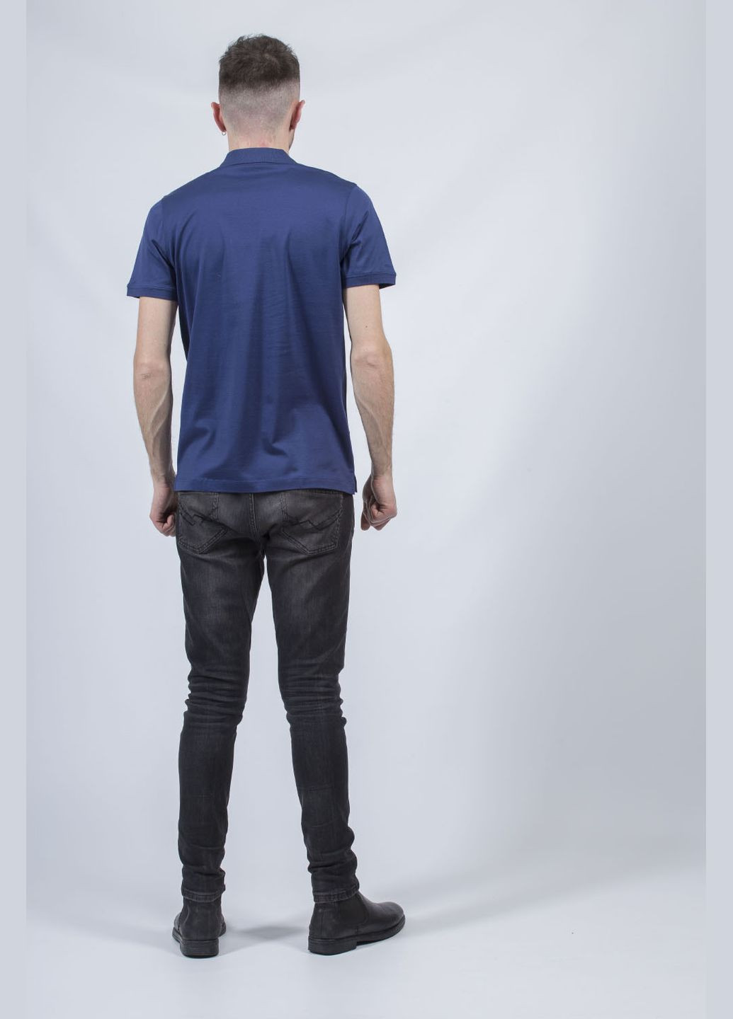 Синяя мужское поло (, ), 44296 Buke