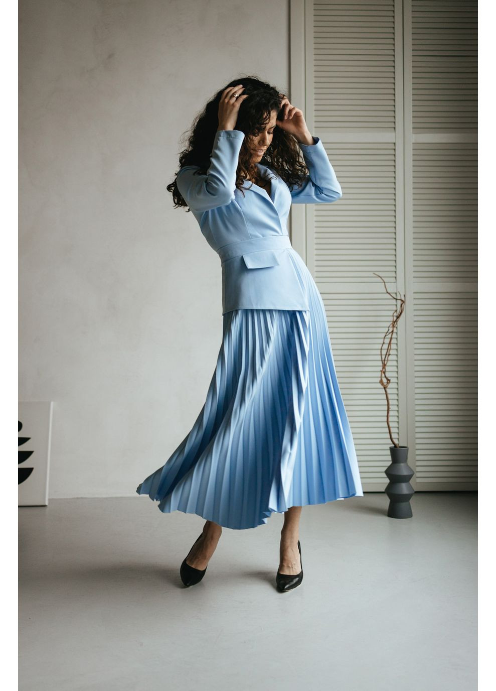 Блакитна сукня 2030.5302 Seventeen