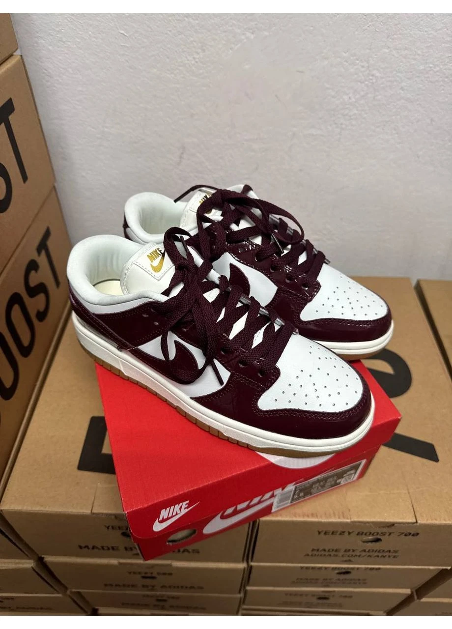 Червоні кросівки чоловічі nike sb dunk burgundy croc найк сб данк червоні демісезон No Brand