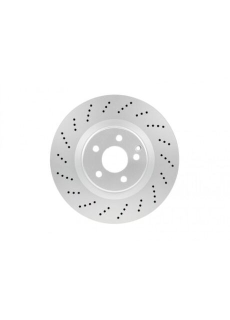Диск тормозной ВЕНТИЛ ПЕРФОР ПЕРЕДНЕЙ ПЕРФОРИРОВАНЫЙ MB E-KL COUPE 09- 0 986 479 764 Bosch (366182478)