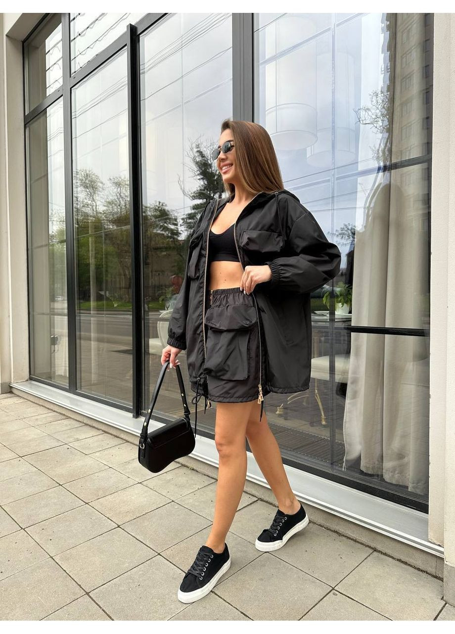 Женский костюм ветровка+юбка Style Point (355341582)