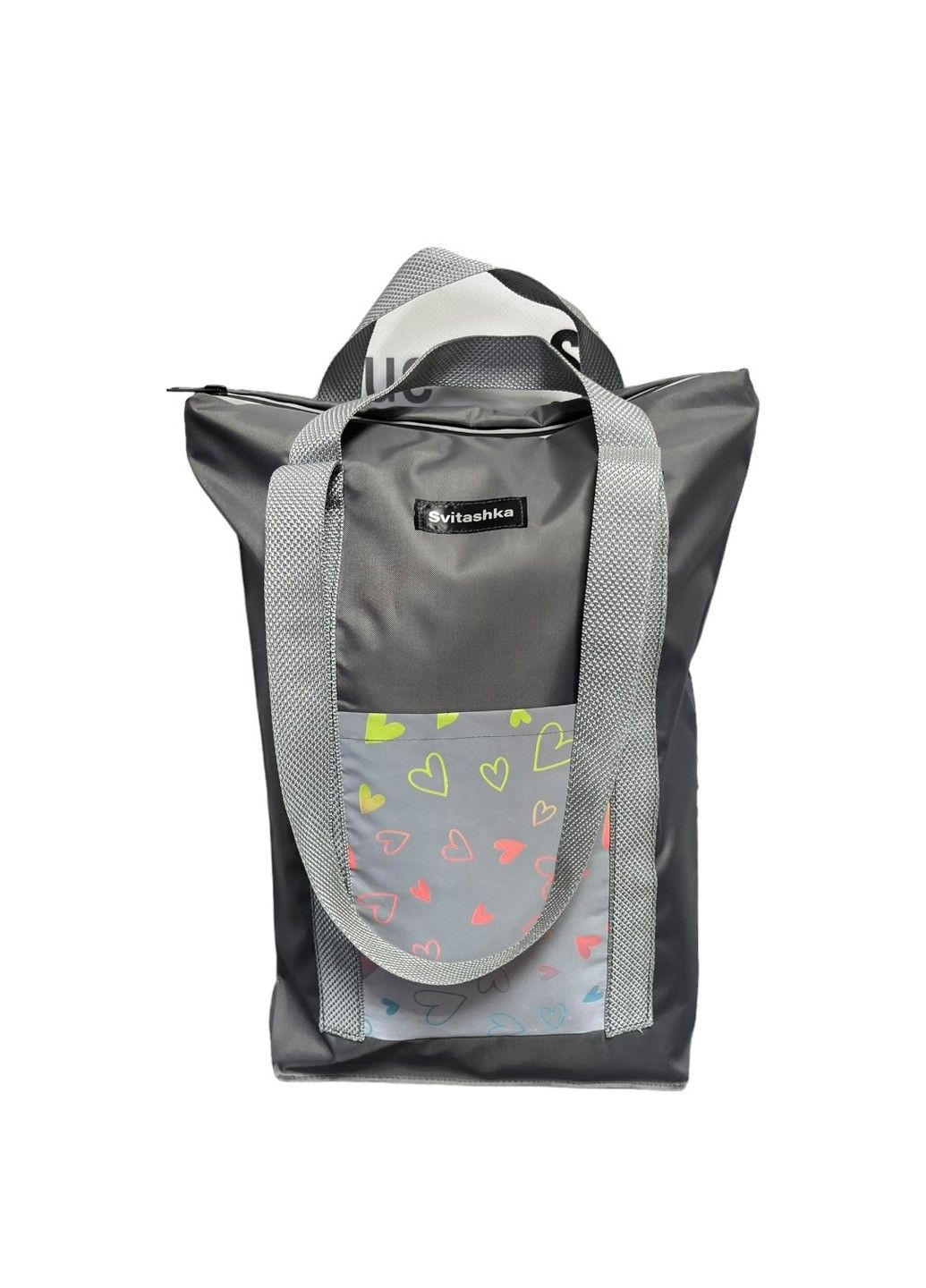 Женская сумка шопер со световозвращающими карманами No Brand (286421936)