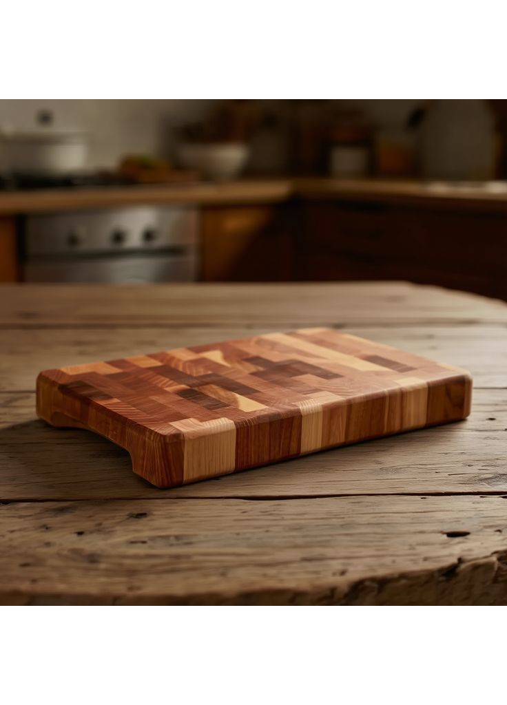 Разделочная доска из дуба 25*40 см Домино, деревянная кухонная доска для нарезки и сервировки блюд C52W250400D LUGI (369388060)