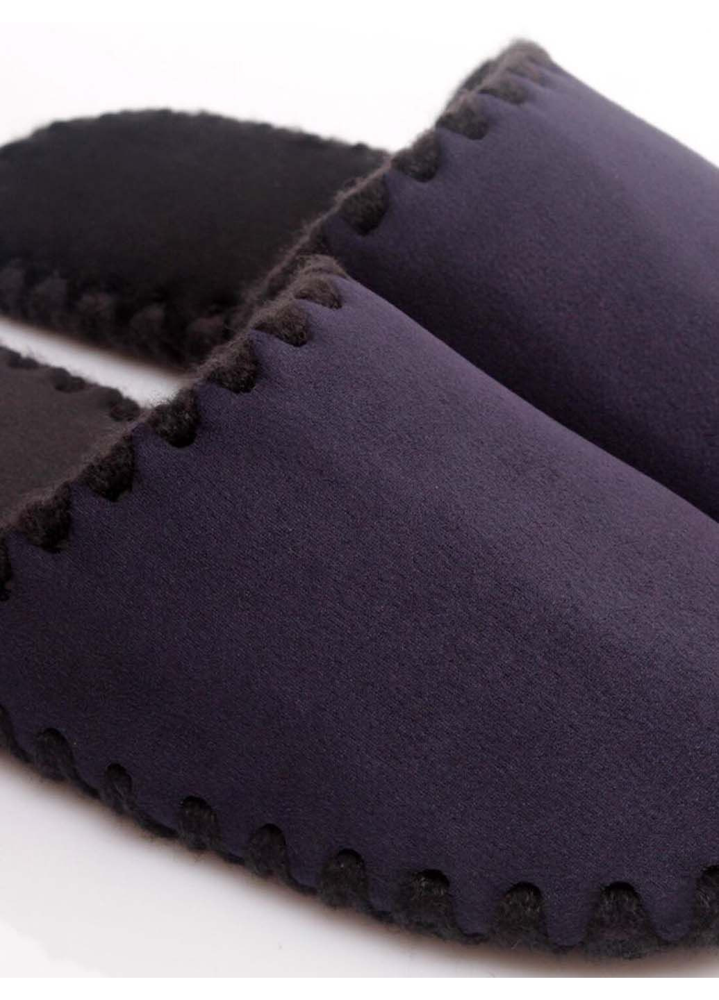 Темно-синие домашние тапочки Family Story