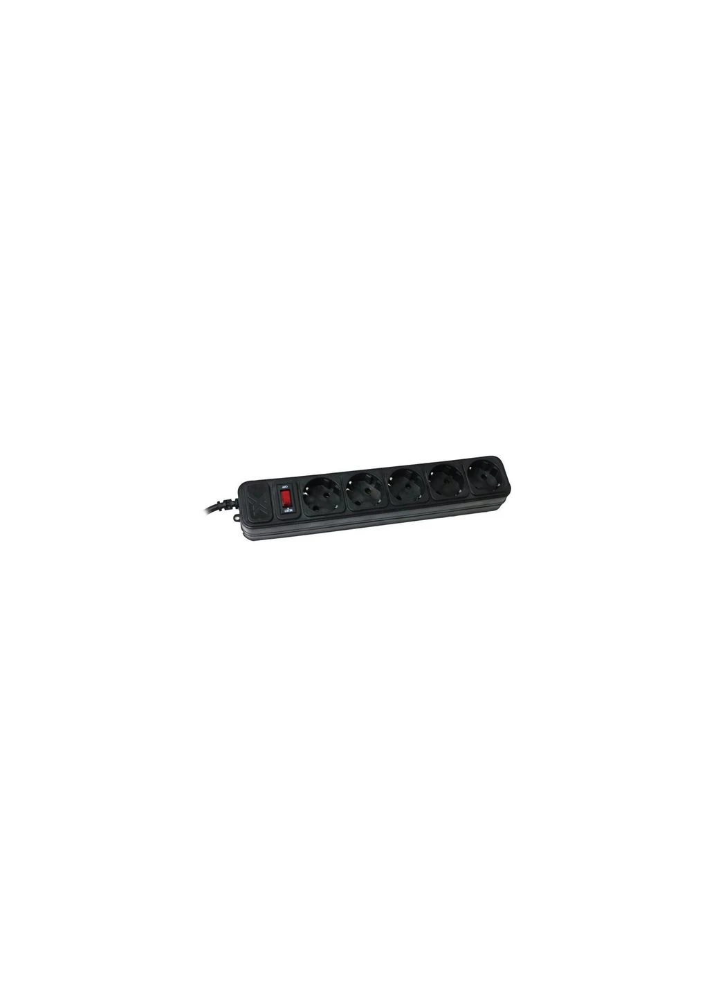 Мережевий фільтр живлення SPM5-G-10B, 3 м кабель, 5 розеток (SPM5-G-10B) Maxxter SPM5-G-10B чорний, 3 м кабель, 5 розеток (268140903)