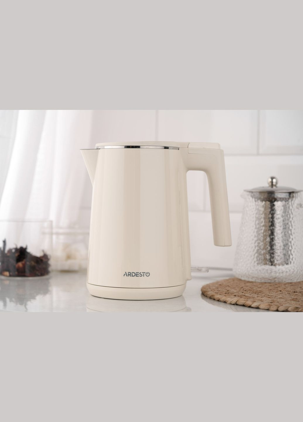 Электрочайник EKL-F1BG 1 л бежевый Ardesto (364109036)