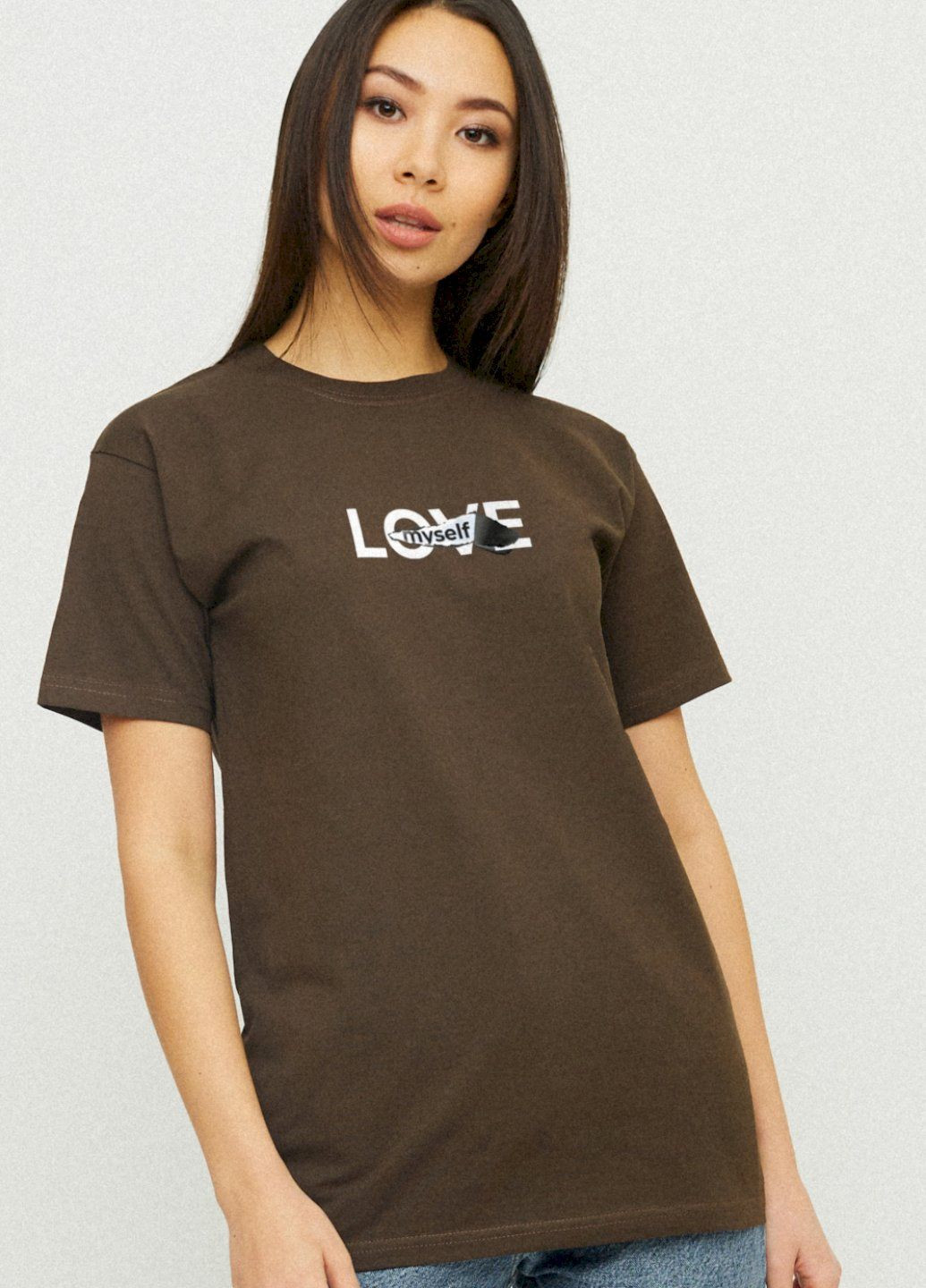 Футболка Boyfriend / дышащий принт / YAPPI - (252385818)