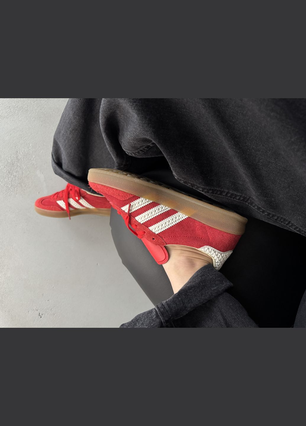 Кроссовки женские и мужские Adidas Gazelle red | Адидас Газель красный | Адидас Газель красный No Brand красные демисезоны (316091165)