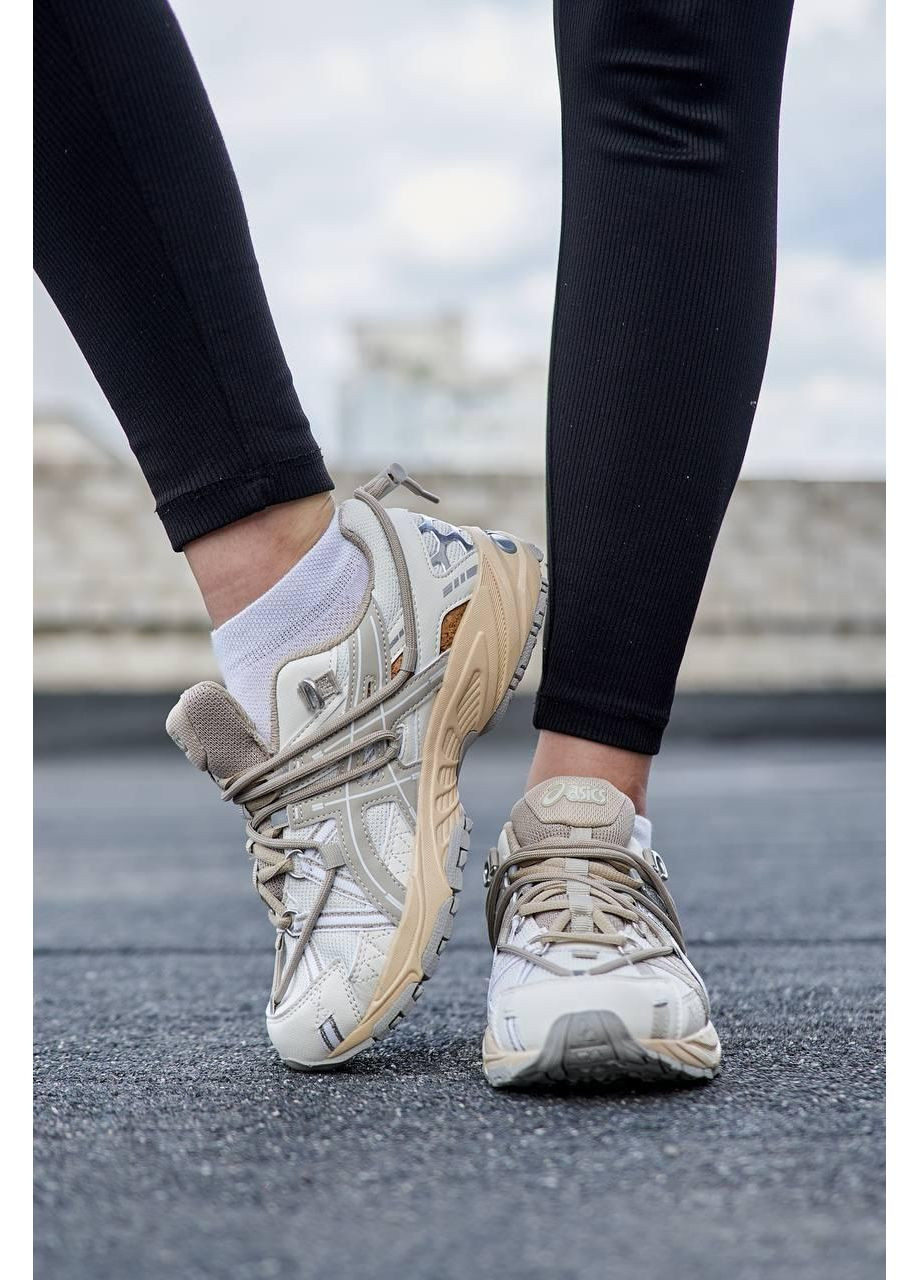 Бежевые демисезонные кроссовки мужские asics gel kahana tr v2 cream pure silver асикс гель кахано 8 No Brand