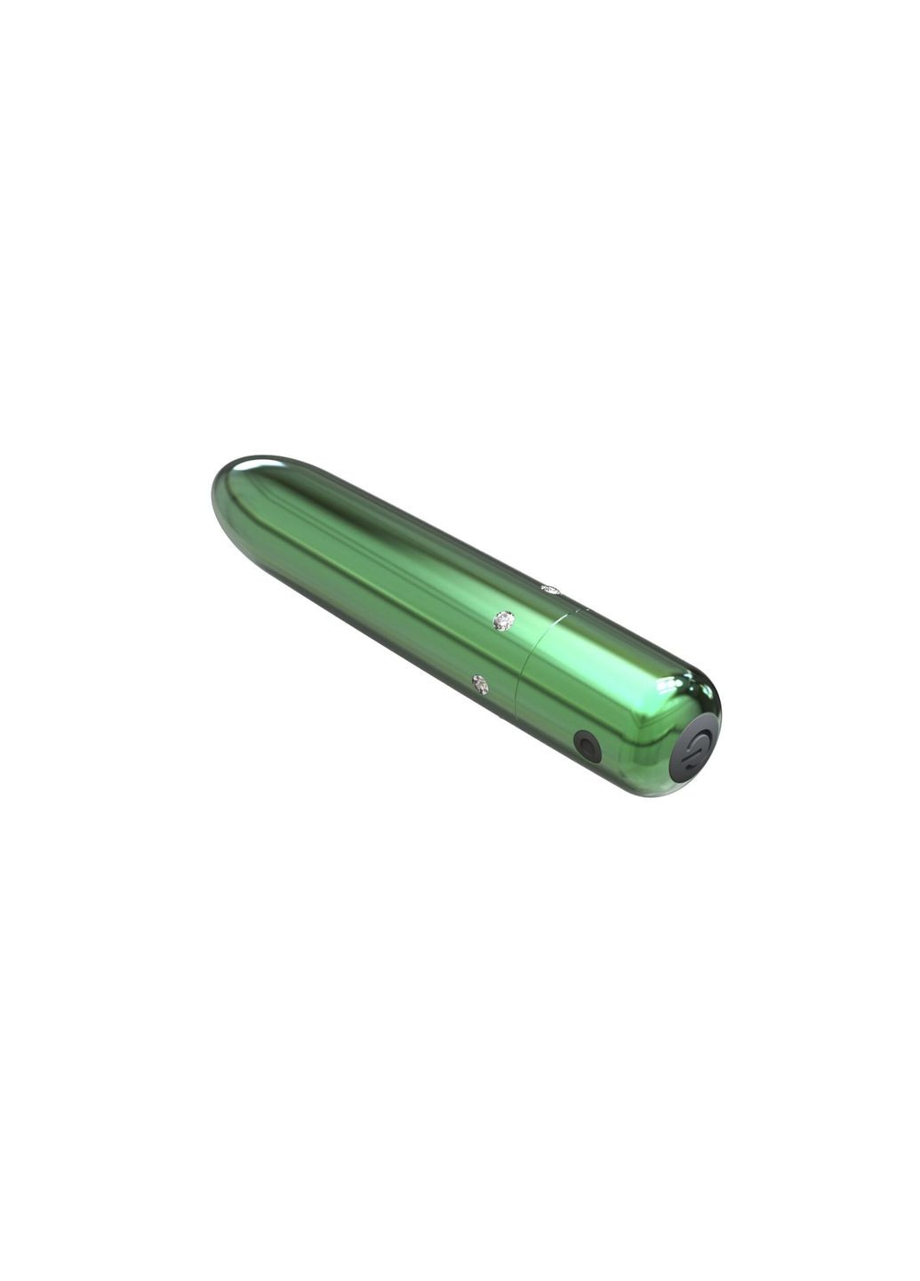 Віброкуля Pretty Point Rechargeable Bullet Teal - CherryLove PowerBullet (283251070)