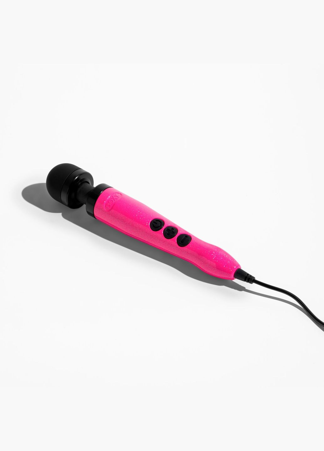 Вібромасажер Die Cast 3 Hot Pink, дуже потужний, живлення 220В, металевий корпус Doxy (369945690)