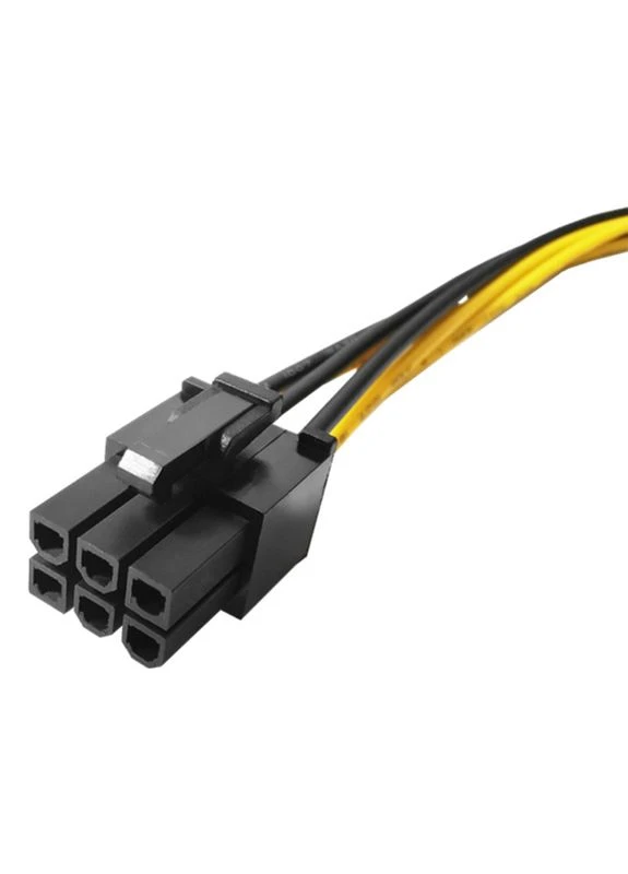 Кабель живлення для відеокарти ATX 6pin на 8pin, M/M 50см China (352528250)