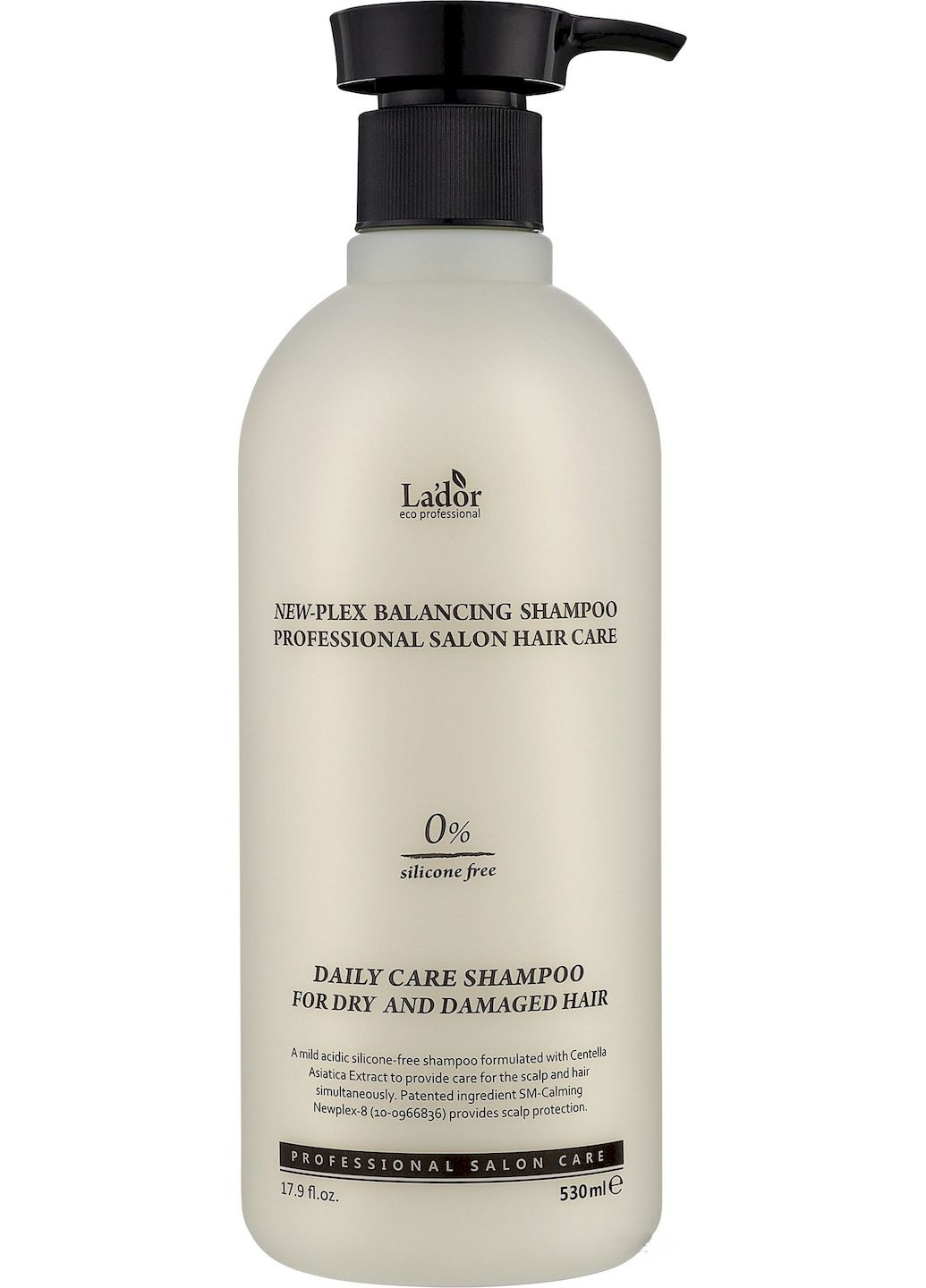 Шампунь балансуючий безсиліконовий Newplex Balancing Shampoo La'dor 530 мл LADOR (299720983)