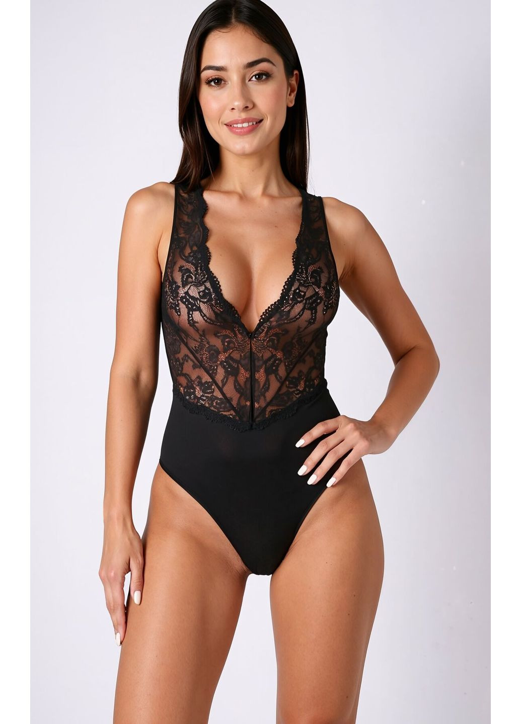 Боди EVALIE BODY black CherryLove Passion (366962912)