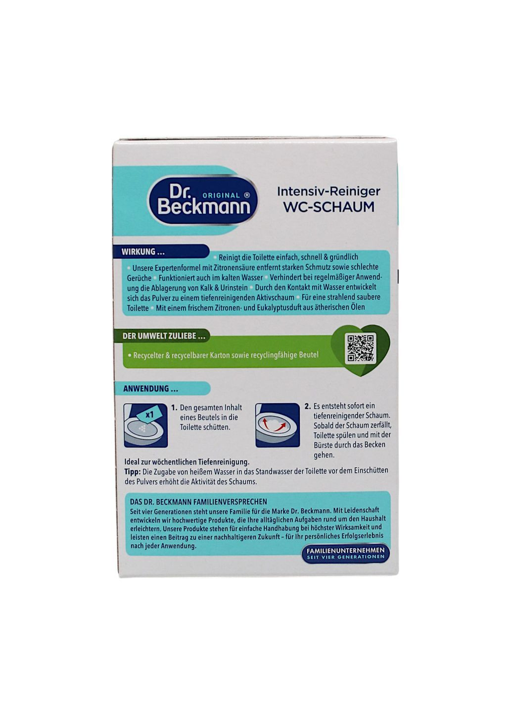 Порошок для чистки унитазов 3х100 г Dr. Beckmann (367954392)