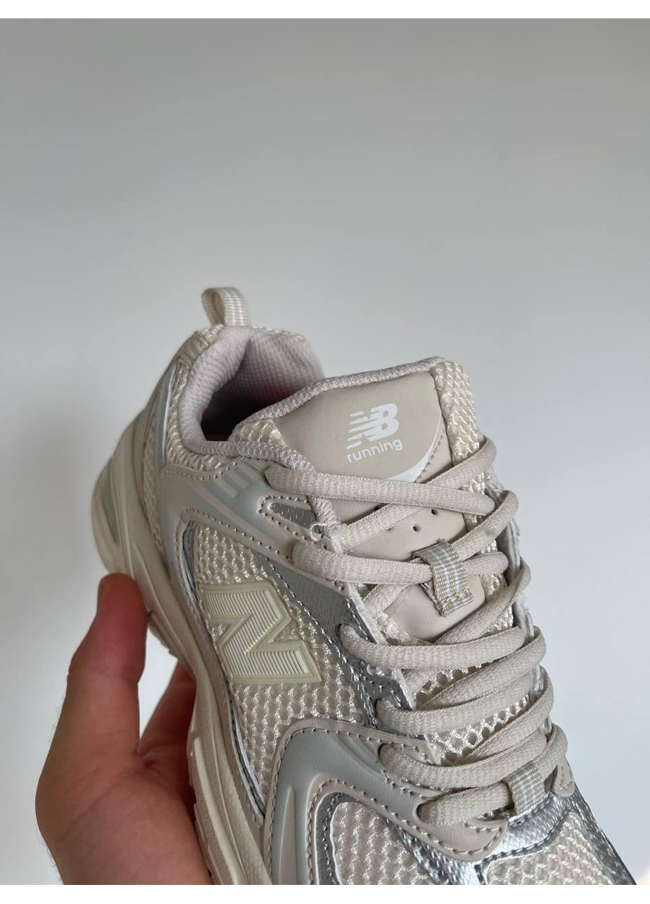 КРОСІВКИ ЖІНОЧІ NEW BALANCE 530 BEIGE V3 НЬЮ БЕЛАНС 530 No Brand бежеві демісезони (369392201)
