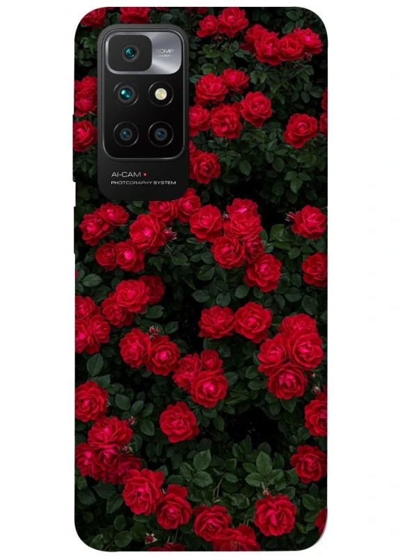 Чехол с принтом для Xiaomi Redmi 10 / для Ксяоми, сяоми, ксиоми редми 10 Eternal roses No Brand (338607713)