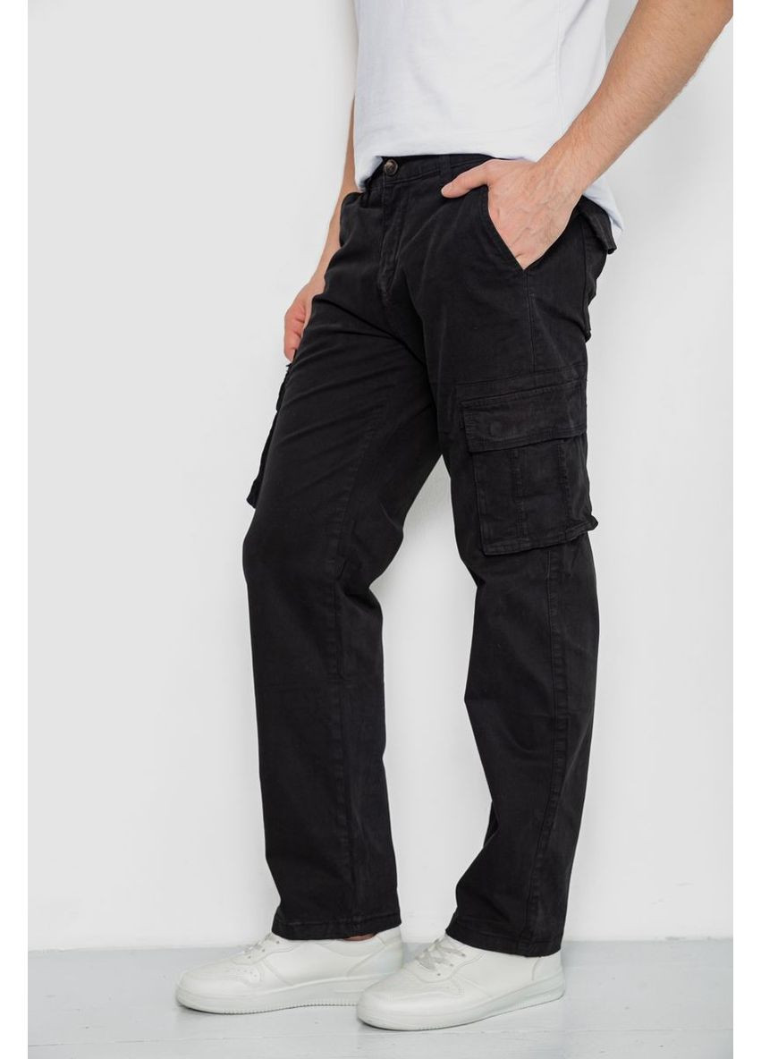 Штани чоловічі з кишенями, колір чорний, 244R2072 Ager (330025022)