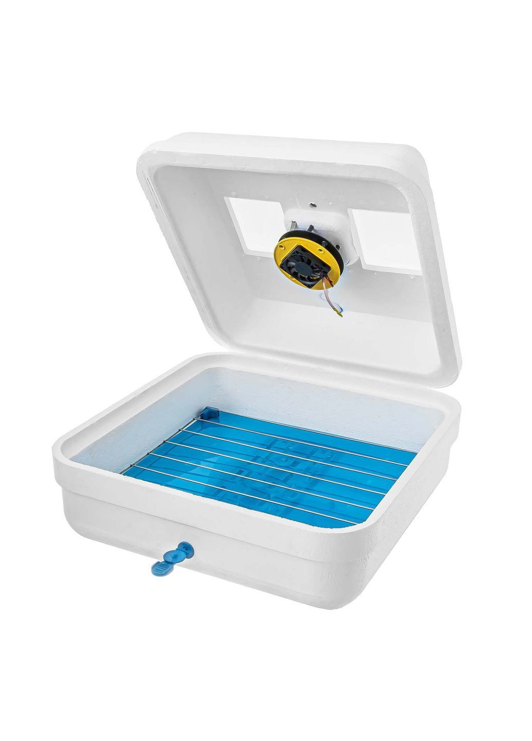 Механічний інкубатор « Smart TURBO» на 70 яєць з керамічним нагрівачем аналоговий терморегулятор вентилятор Рябушка (365549403)