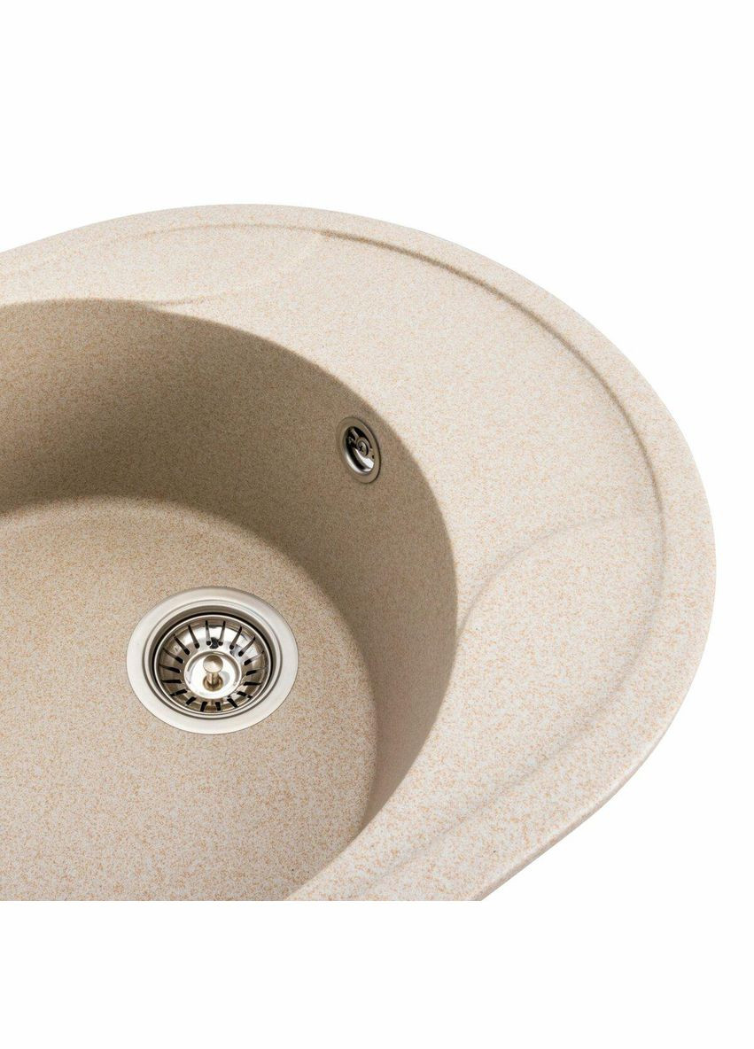 Гранитная мойка для кухни 5847 ONYX матовая (сафари) Valeso (342069108)