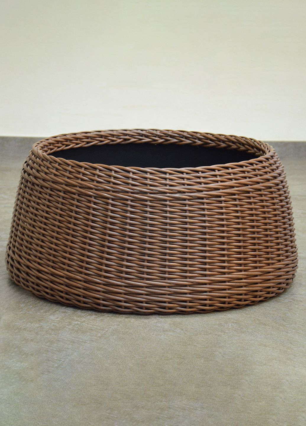 Спідниця для ялинки з ротанга ручної роботи, плетений кошик для декорування ялинки, підставка під ялинку. Handmade (361894098)