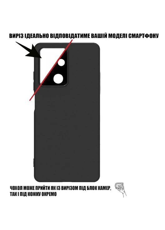 Чохол для Xiaomi Redmi 15 Black (713782) BeCover (372985793)