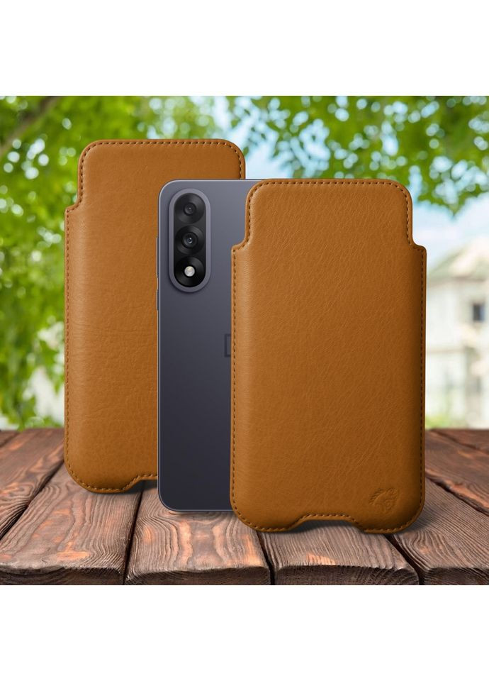 Футляр Sportage для OnePlus Nord 5 Коричневий (79642) Stenk (362376452)