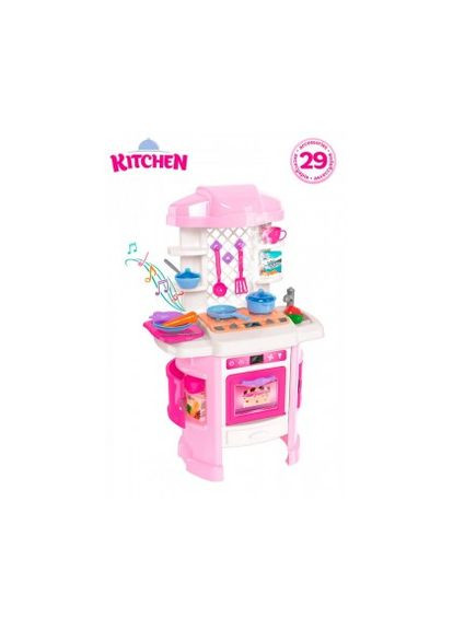 Іграшка дитяча Кухня рожева (TH6696) ТехноК (364114154)