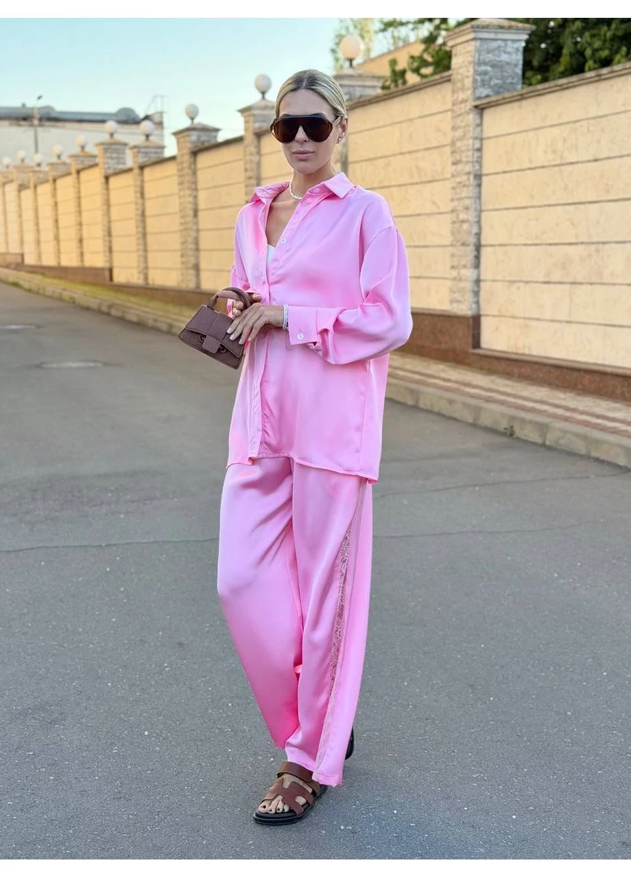 Костюм женский брючный из шелка Fashion (400312679)