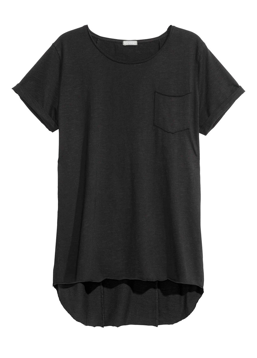 Черная футболка H&M