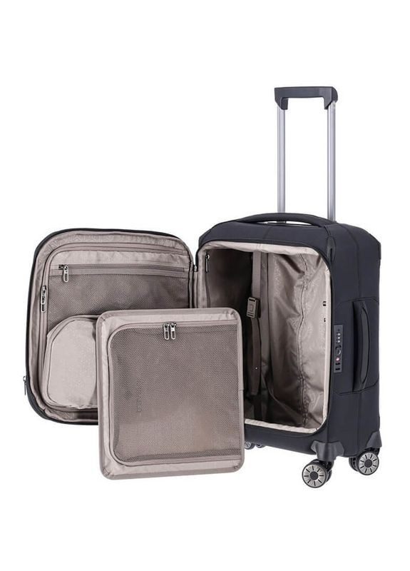 Чемодан на 4 колесах Priima S 34/39л Black (TL091647-01) Travelite (322200068)