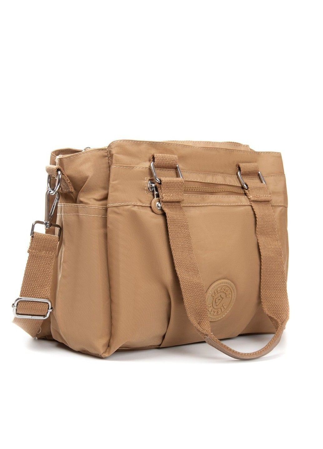 Женская тканевая сумка 0881 yellow brown Jielshi (353302869)