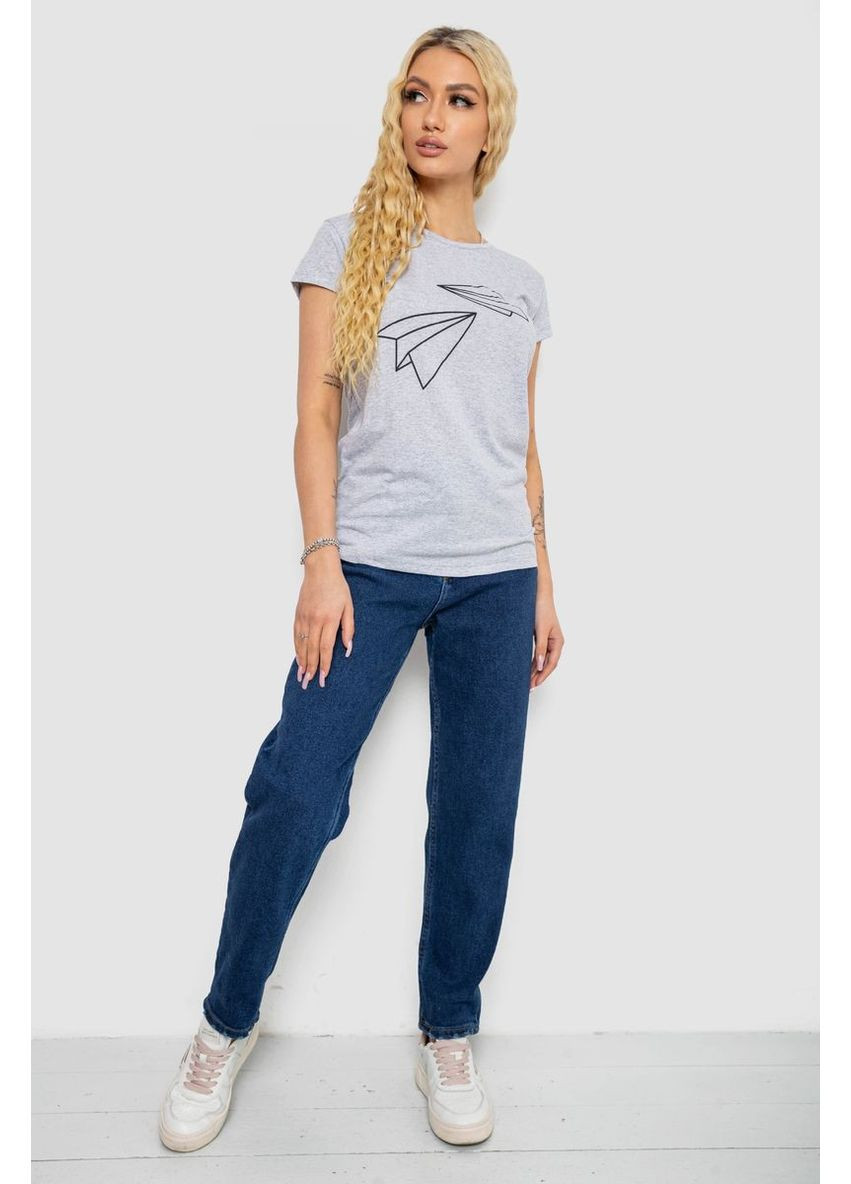 Женская футболка с принтом, 244R2217 Ager - (360860651)