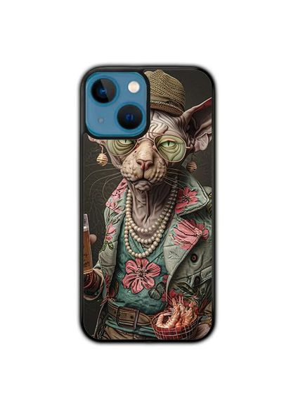 Чохол для Apple Iphone 13 Чорний No Brand (302220405)